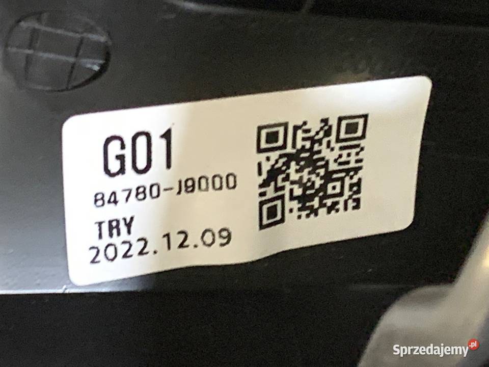 KOKPIT Z PODUSZKĄ PASAŻERA HYUNDAI KONA Wyposażenie wnętrza podkarpackie