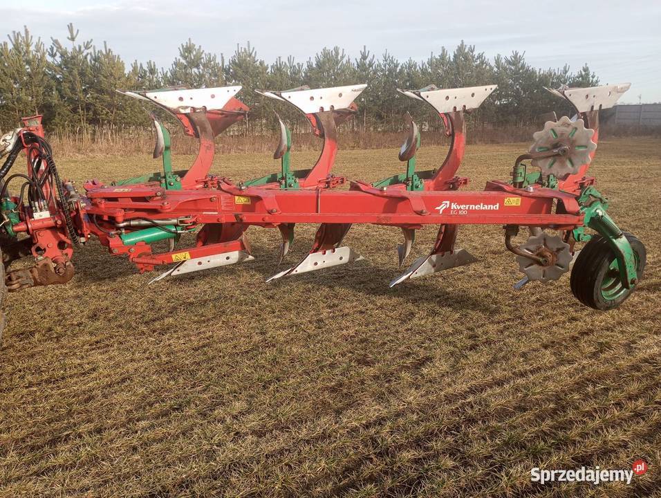 Pług kverneland eg 100 nieuszkodzony Buk