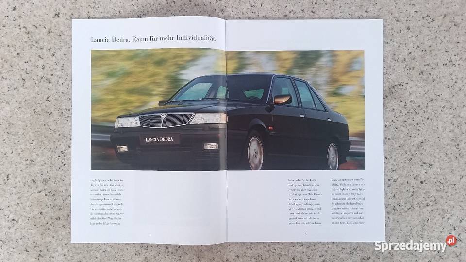 LANCIA Dedra Prospekt