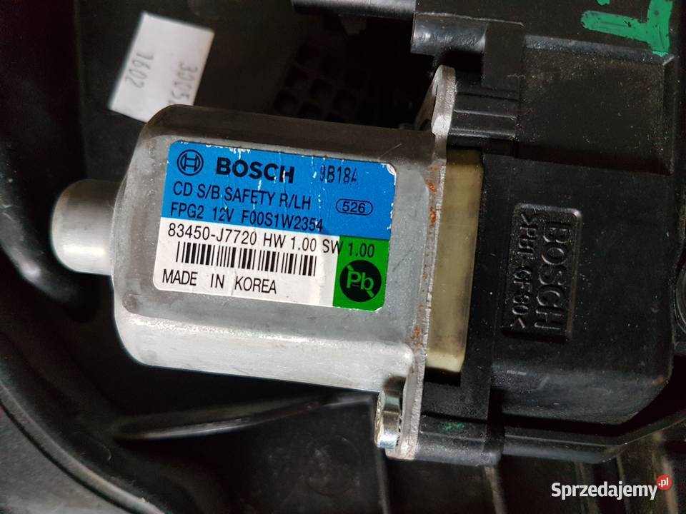 KIA PRO CEED III 2022 MECHANIZM SZYBY LEWY TYL Rok produkcji 2021