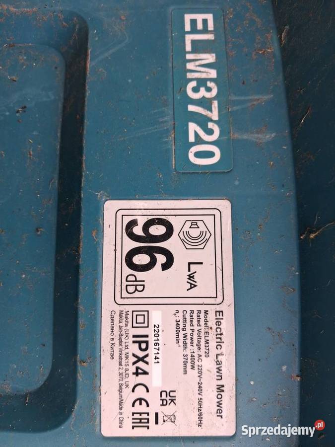Elektryczna kosiarka Makita 1400W sprzedam