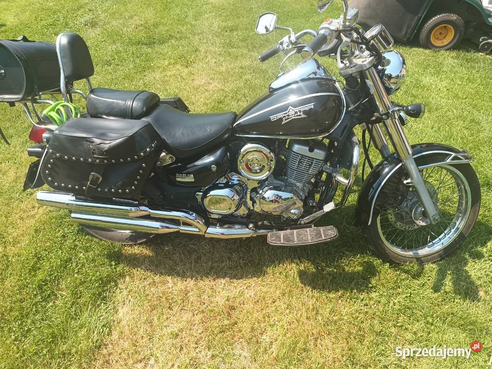 Sprzedam motocykl marki Daelim Dyster VL 125 na chopper Kamieńskie Młyny