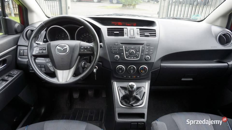 Mazda 5 Super stan Gwarancja II 2010 149660km Zielona Góra