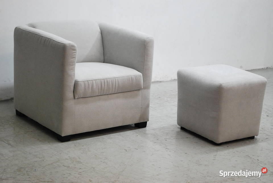 ONH WYGODNY FOTEL pufa OKAZJA salon Poznań