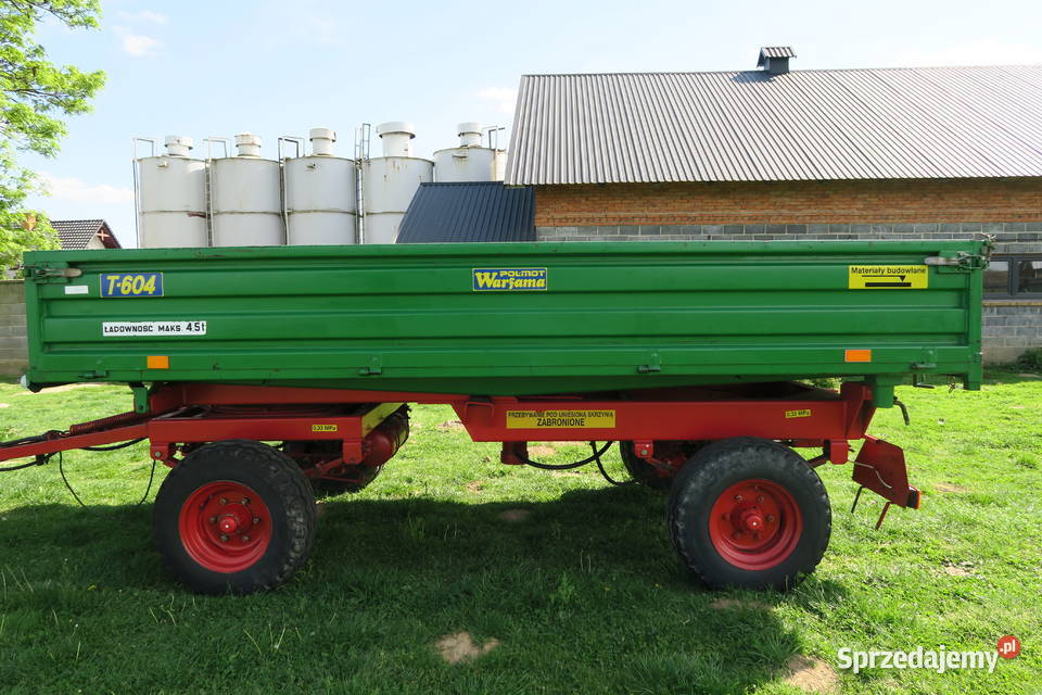 Przyczepa Warfama T604 45T Miechów