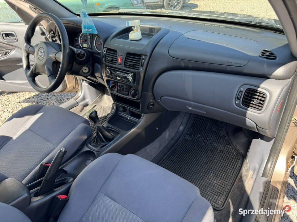 Nissan Almera 15 benzyna LPG klima acenta N16 relingi dachowe Łodygowice sprzedam