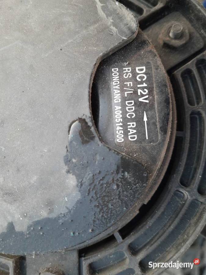 KIA CARENS II 20CRDI WENTYLATOR CHŁODNICY wentylatory chłodnicy Siechnice