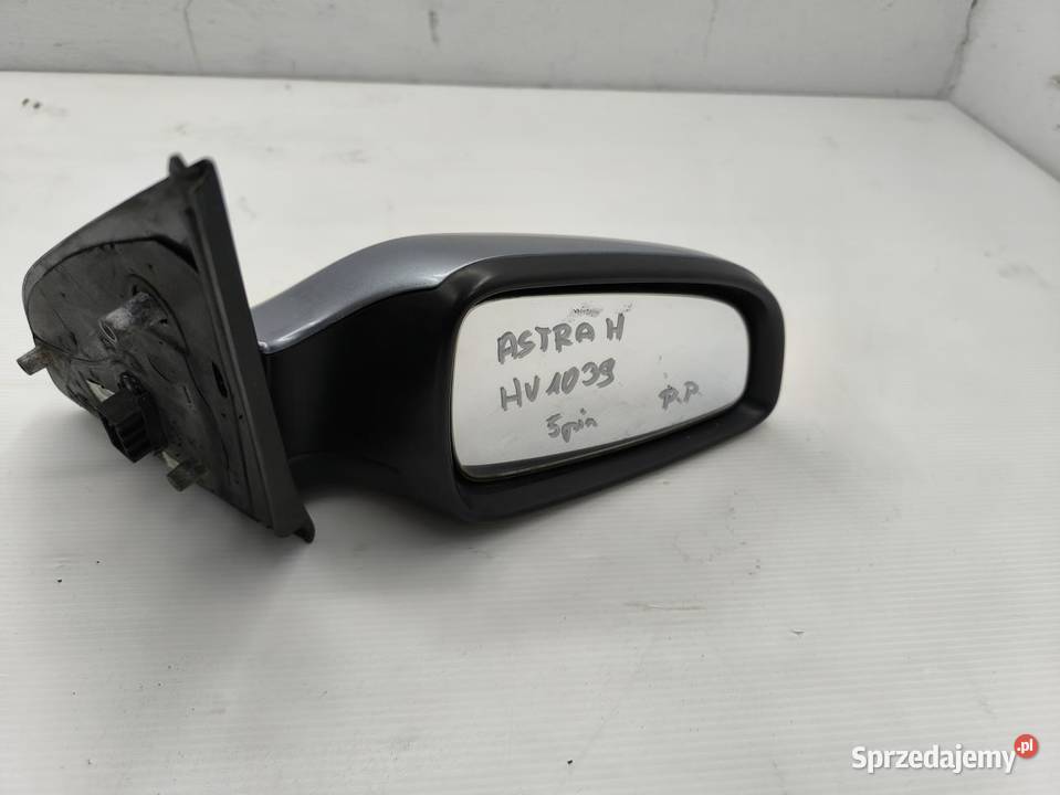 LUSTERKO PRAWY PRZÓD EUROPA 5 PIN OPEL ASTRA H