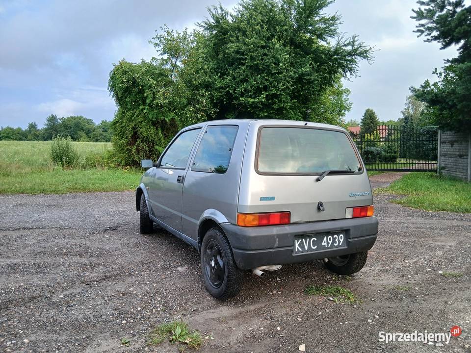 Fiat Cinquecento 900 1996r Czarne Blachy Zarejestrowany w Polsce Kraków