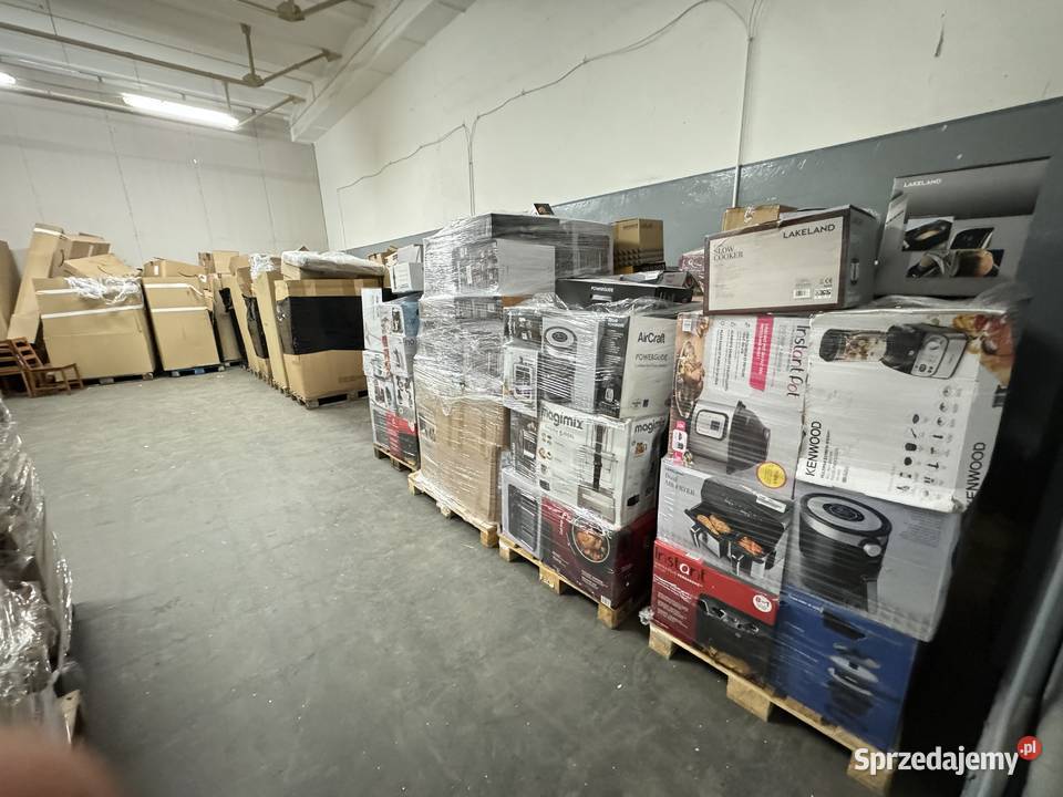 Palety AMAZON Mix Elektronika Agd Zwroty Niemcy Poznań