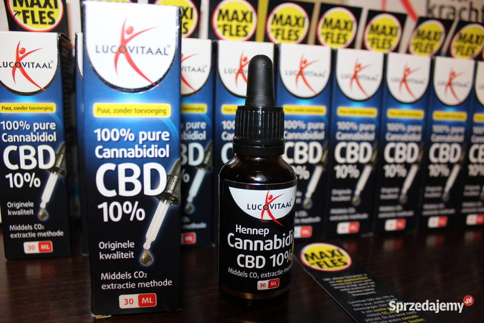 Olej konopny CBD 10 krople 30 ml Lucovitaal Łódź