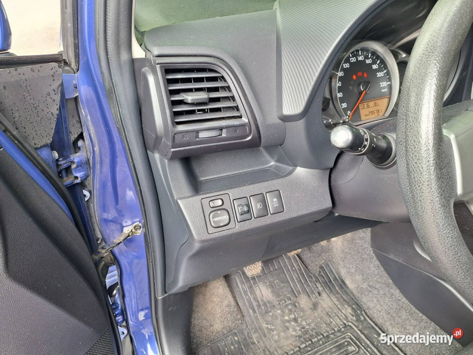 Toyota Verso S zadbana serwisowana w pełni elektryczne lusterka Siewierz