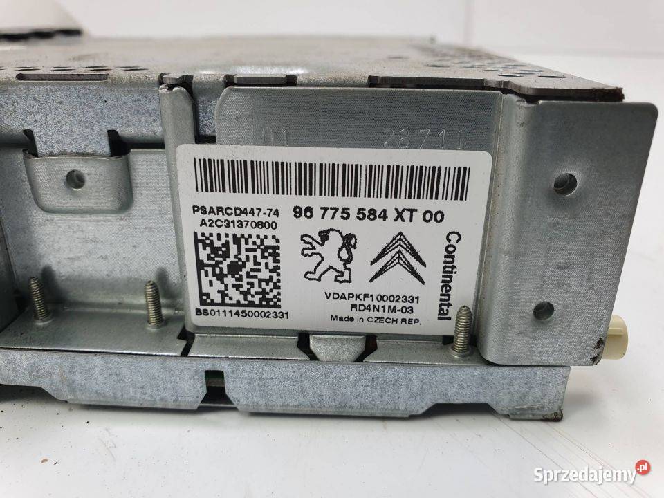 RADIO CITROEN C3 PICASSO 96775584XT Lipno
