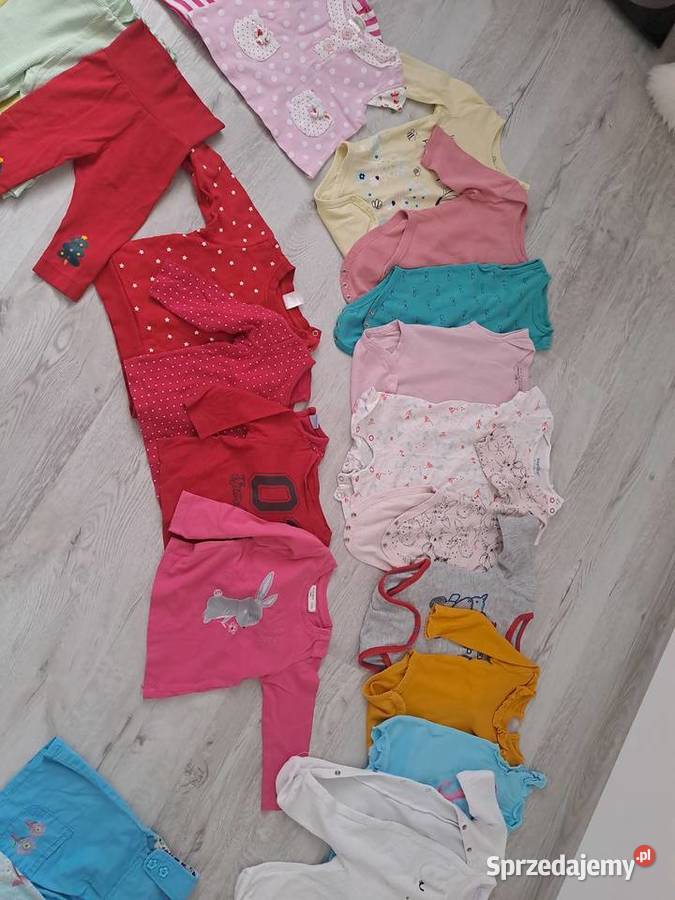 Ubranka maluszka Rozmiar 68 Snowidza