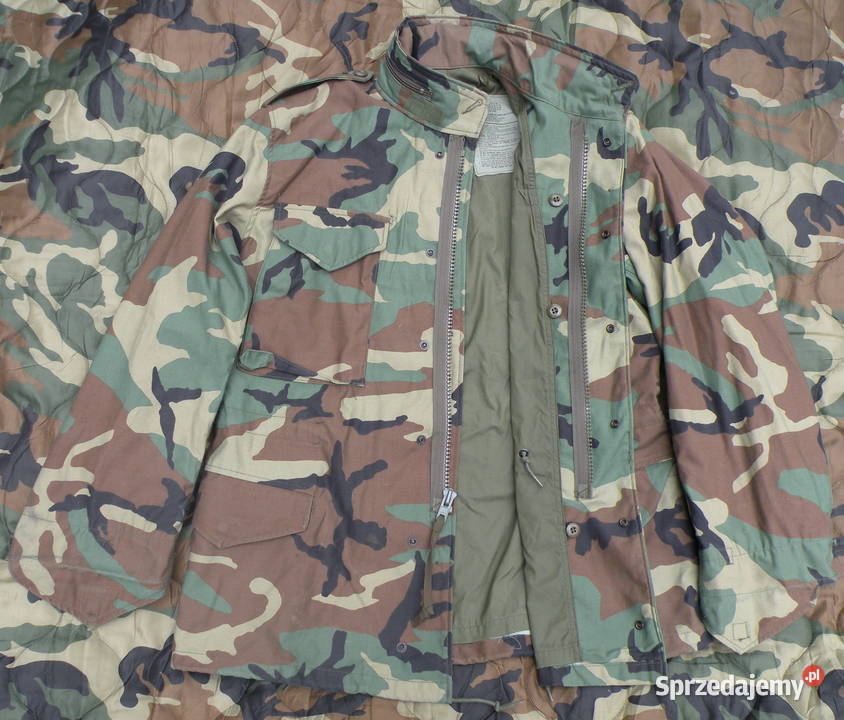 Kurtka m65 woodland medium regular 96r Wrocław sprzedam