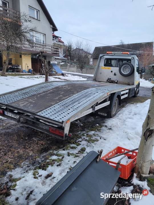 Iveco daily pomoc drogowa autolaweta 2009 65c