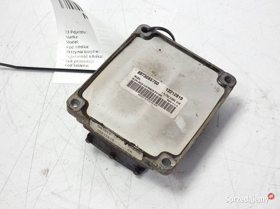 KOMPUTER OPEL ASTRA G 8973065750 12212819 Lipno