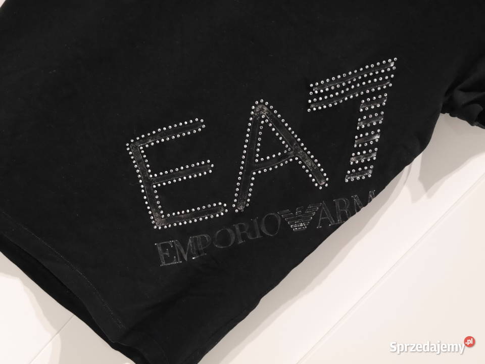 Emporio Armani fajna bluzeczka cyrkonie 34 XS Bluzki i koszule Wrocław
