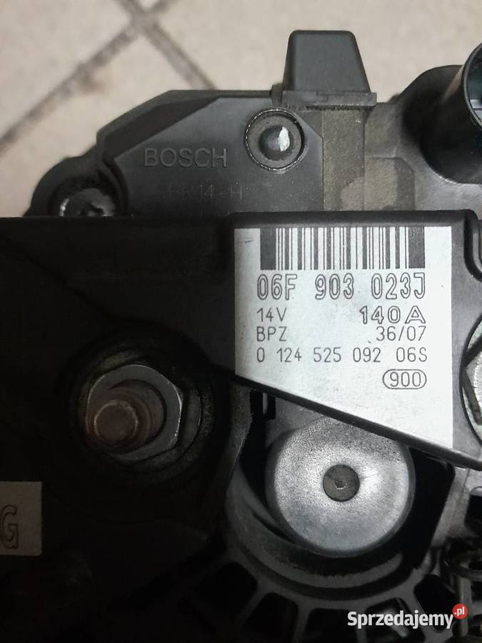Audi a4b7 20 tdi alternator zachodniopomorskie Szczecin
