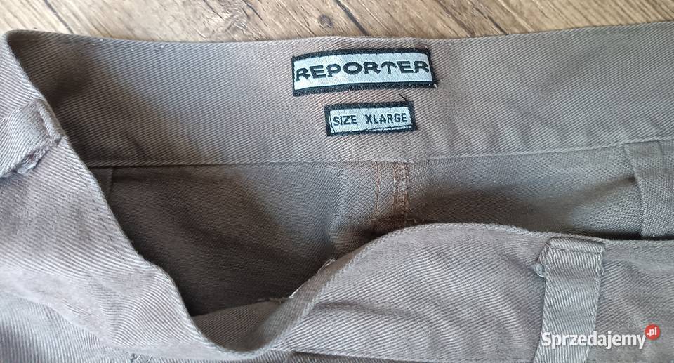 Szare szorty Reporter XLarge 32 Zbylitowska Góra