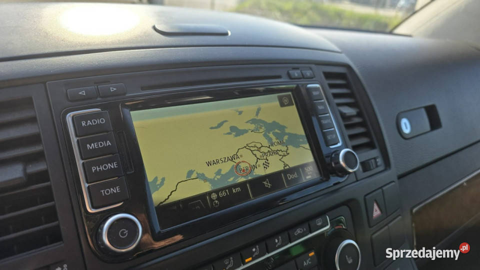 Volkswagen Multivan highline lodówka vebasto immobilizer