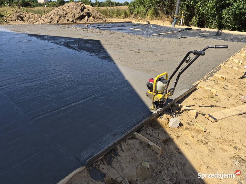 Wynajem łaty wibracyjnej do betonu Honda Gx160 Myślibórz