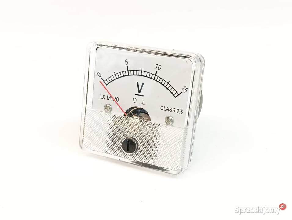 Woltomierz Analogowy Panelowy 15V LX M120 Bolesławiec