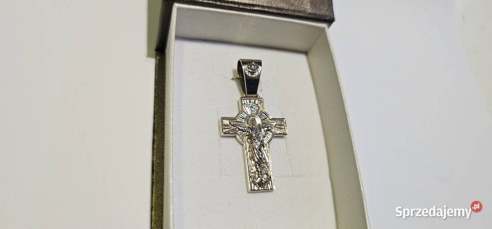 Złoty Krzyżyk Męski waga 1050 gr Piękny Nowy lubuskie Szprotawa