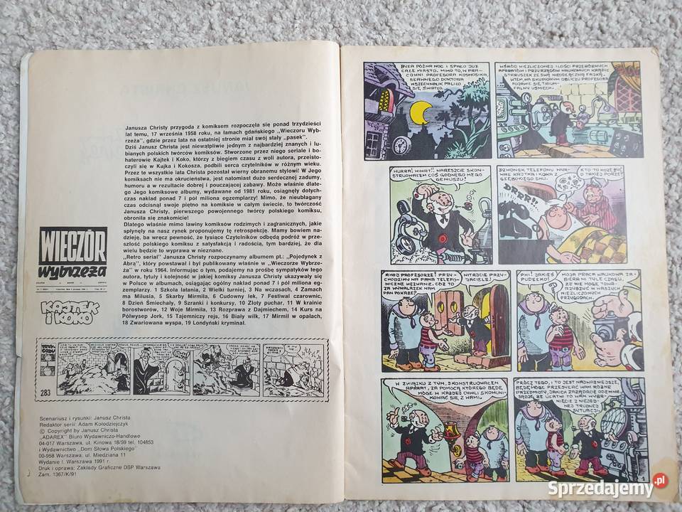 Kajtek i Koko Pojedynek z Abrą Janusz Christa Gdynia