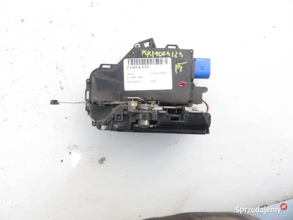 ZAMEK PRAWY TYLNY SEAT ALTEA TOLEDO III Zamki, wkładki i kluczyki