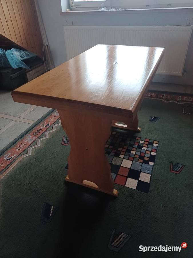 Ładny masywny stół drewniany Poznań sprzedam