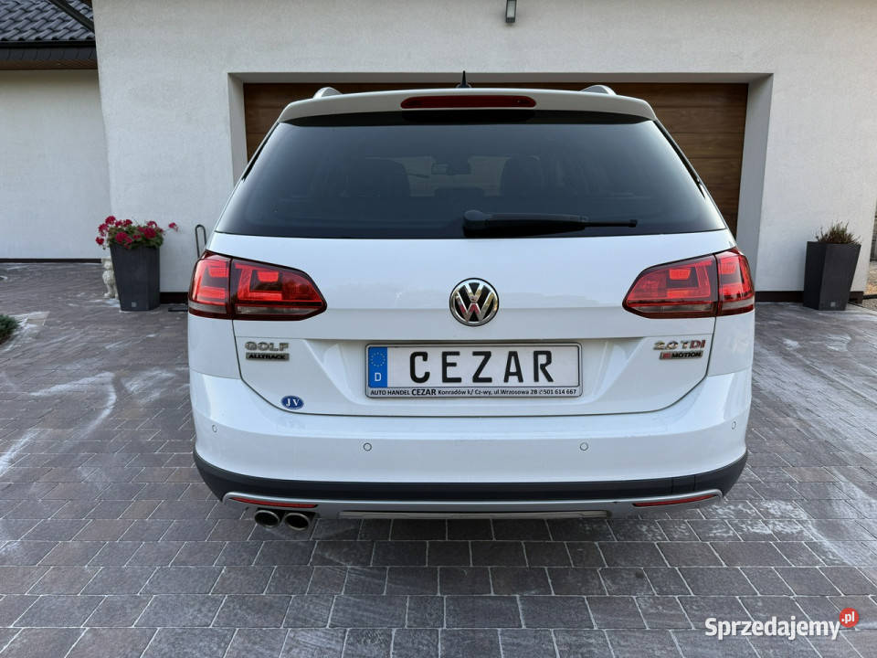 Volkswagen Golf Alltrack 16r 20tdi DSG 184 centralny zamek Konradów