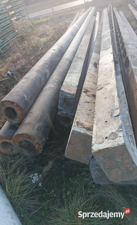 Sprzedam słupy elektryczne betonowe kujawsko-pomorskie Brodnica sprzedam