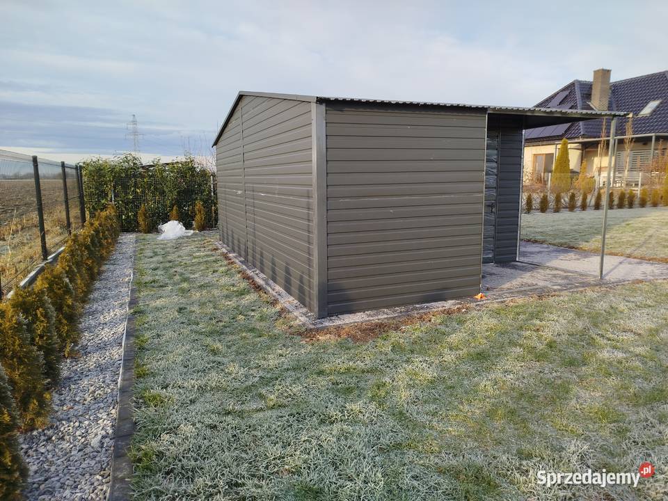 Garaż Blaszany MAGAZYN na działkę Altana na