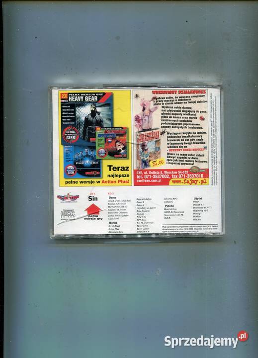 Sin Pełna wersja gry CD Action Gra Szczecin