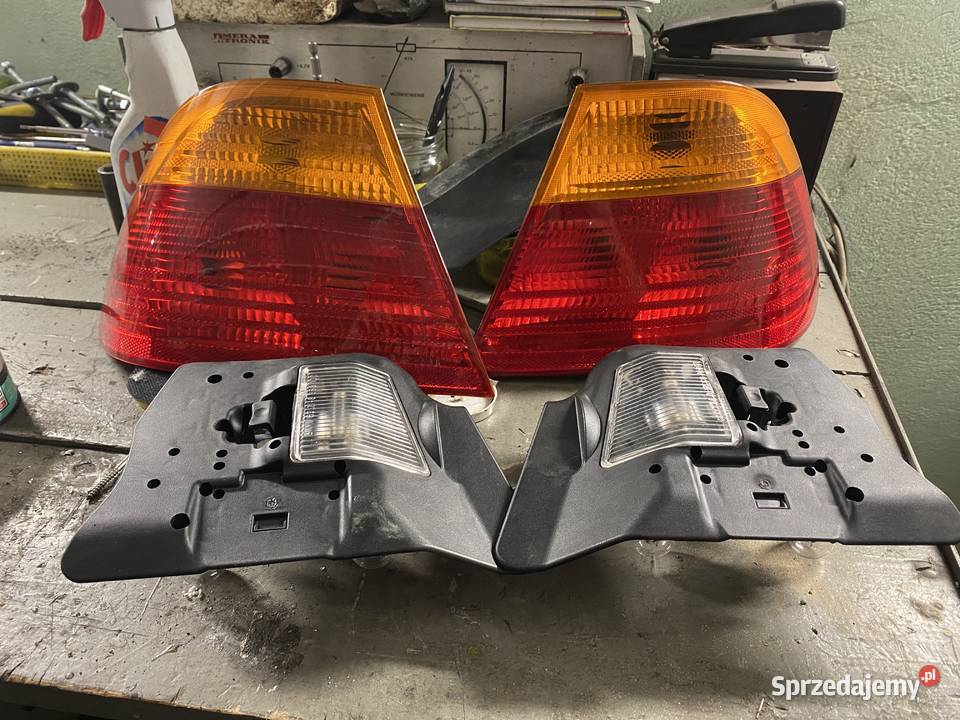 Lampy tył BMW E46 coupe pomarańczowe kierunki Pyrzowice