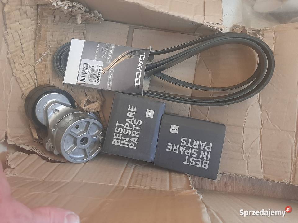 Rolki i pasek do silnika Ponsse Elk