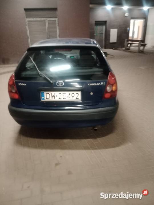 Toyota Corolla e12 14benzyna 150 przebiegu 80KM Wrocław