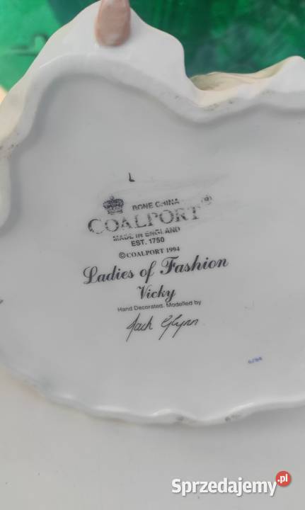 COALPORT 235 LADIES OF FASHION VICKY WYSOKIEJ JA Pabianice