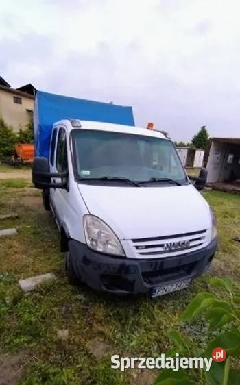 Iveco Daily 35C15 plandeka brygadówka 7 osób Rok produkcji 2008