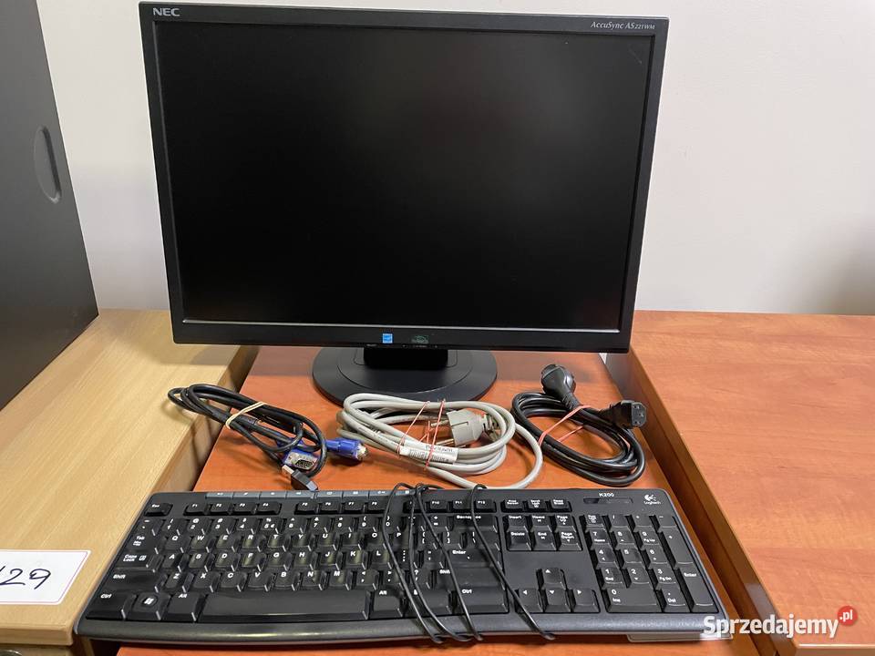 Zestaw komputer klawiatura ekran myszka śląskie Tychy