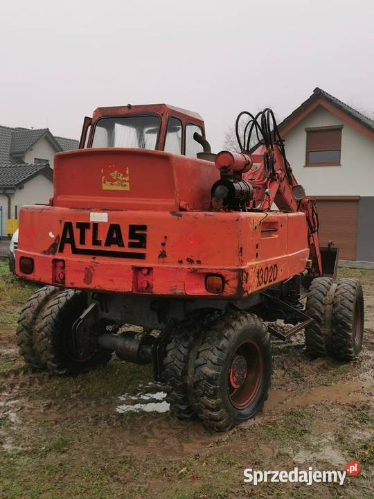 Koparka Atlas 1302 Sprawna pomorskie Gdańsk