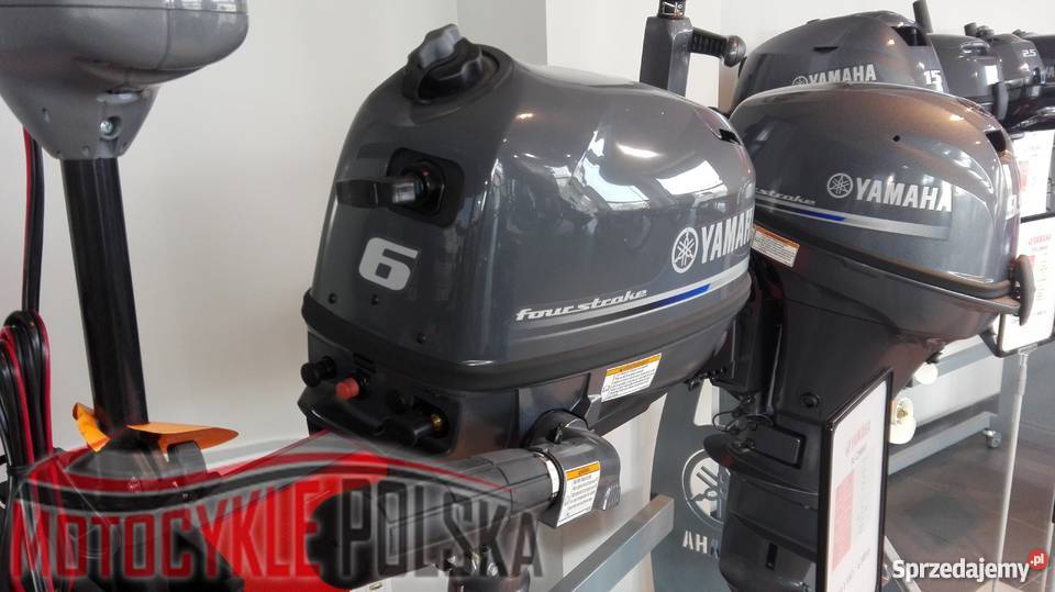 Silnik zaburtowy Yamaha F 6 CMHS Poznań wielkopolskie Poznań