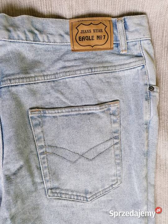 MĘSKIE SPODNIE JEANSOWE EAGLE No7WEAR RW 40 L 30 Łódź