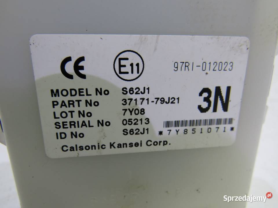 MODUŁ STEROWNIK CENTRALNEGO SUZUKI SX4 Komputery