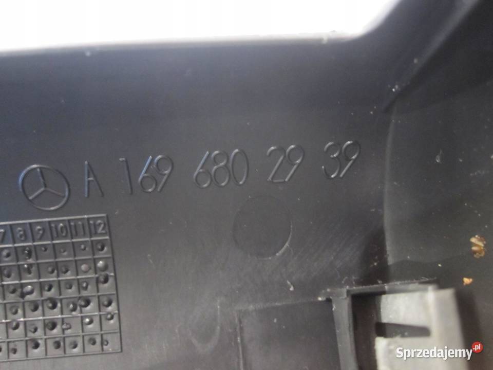 MERCEDES W169 LIFT 09r schowek tunelu środkowego