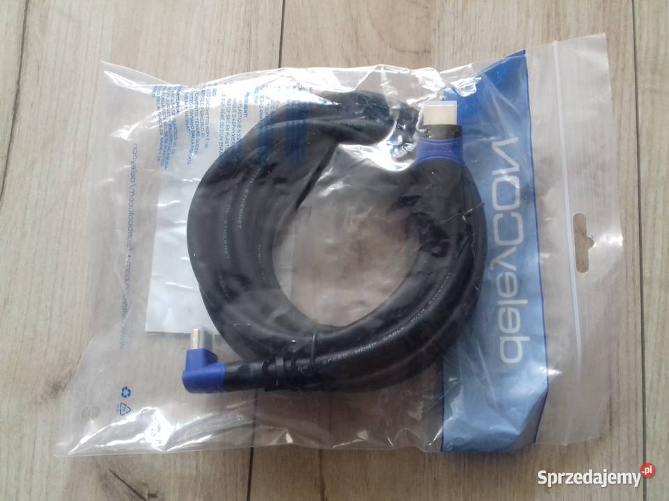 Kabel deleyCON MK240 HDMIHDMI 5m kąt 90 HDMI20a Bydgoszcz sprzedam