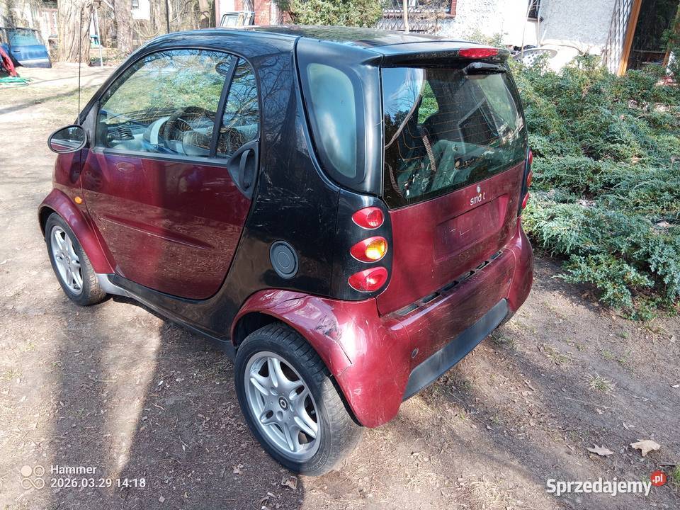 Smart ForTwo Sprowadzony z Niemiec Warszawa