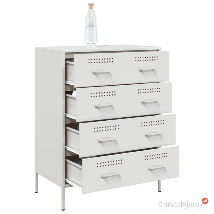 Szafka biała 68x39x89 stal WM842987 Warszawa