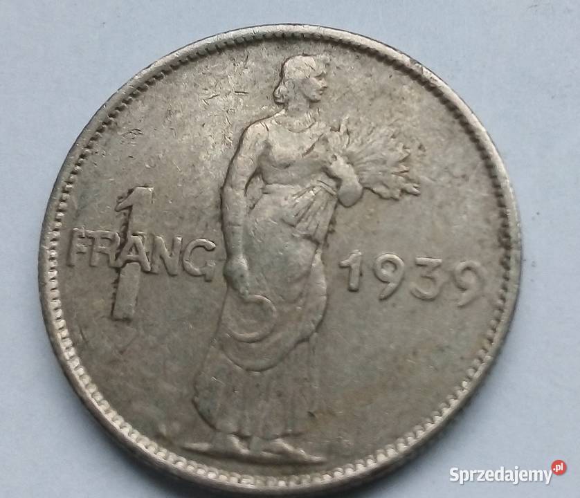 LUKSEMBURG1 FRANK1939 r Legionowo
